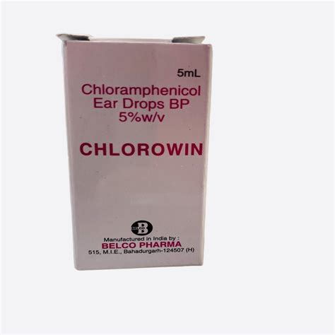 Chloramphenicol Ear Drops 5ml Sukitha Pharmacy And Clinic Pvt Ltd