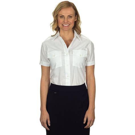 Philips Van Heusen Women S Aviator Shirt Short Sleeve