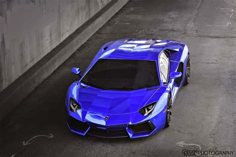 Chrome Blue Lamborghini Aventador Lp 700 4 Supercars Show