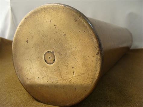 20 German Wwi Brass Artillery Shell Rare 1917