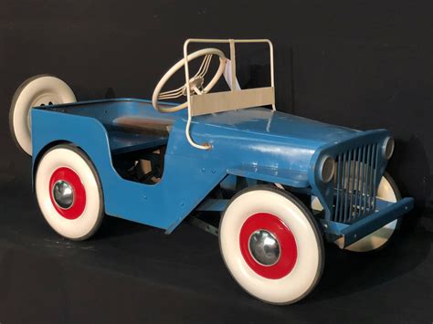 Vintage Triang Jeep Pedal Car Able Auctions