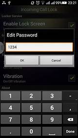 Photos of Incoming Call Password