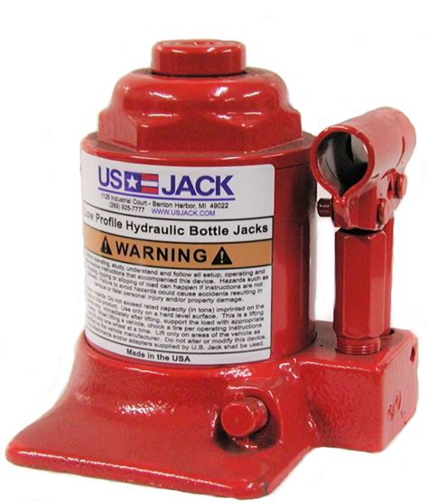 Low Profile Short Hydraulic Bottlehand Jack Made In Usa Tools