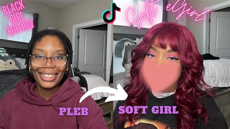 E Girl Transformation Black Nerd To Soft E Girl Youtube