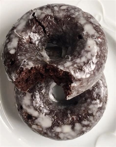 Baked Chocolate Glazed Donuts Food And Festivities Recipe