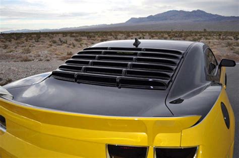 2010 2015 Chevrolet Camaro Rear Window Louvers Smooth Astra Hammond 1573