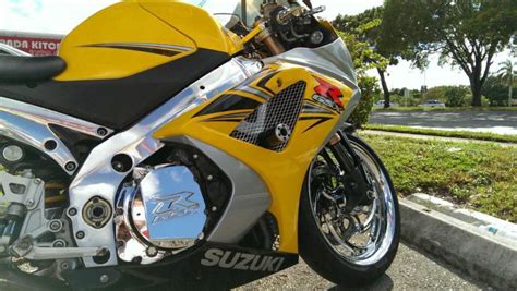 Buy 2007 Suzuki Yellow Gsx R 1000 Stretched Chrome Ext On 2040 Motos