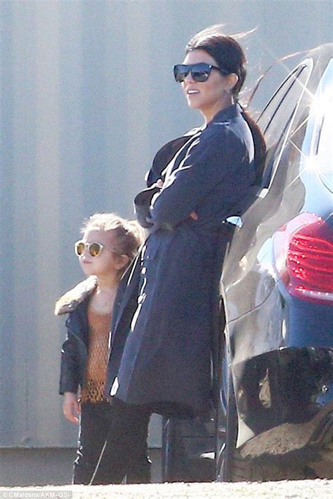 Kourtney Kardashian Dotes On Daughter Penelope While Filming For Kuwtk Kourtney Kourtney