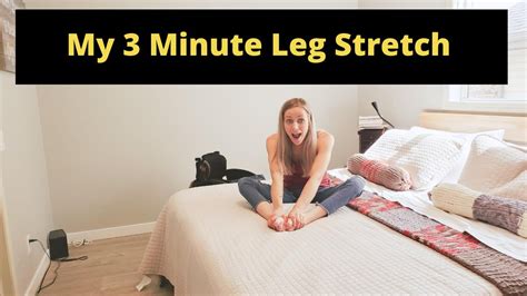 3 Minute Daily Leg Stretch For Reducing Spasticity Youtube