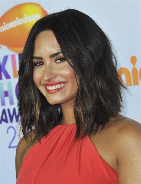 Demi Lovato Medium Length Hair