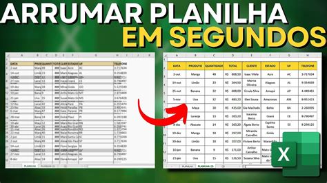 Planilha Linhas E Colunas Excel Sexiz Pix