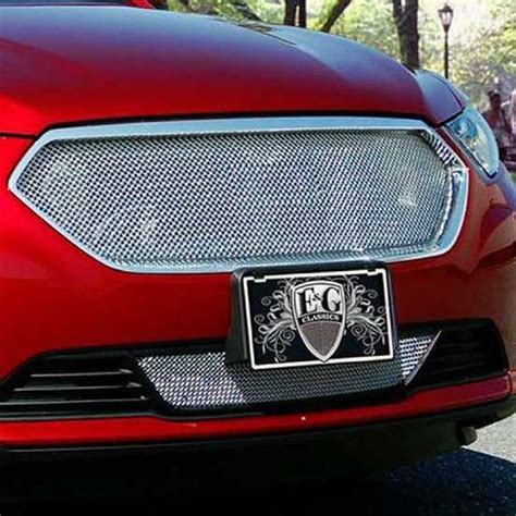 Eandg Classics 2013 2016 Ford Taurus Grille 2 Pc Fine Mesh Grille Fits