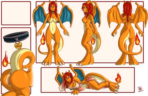 Rule 34 2011 Anus Ass Blue Eyes Breasts Charizard Cleavage Collar