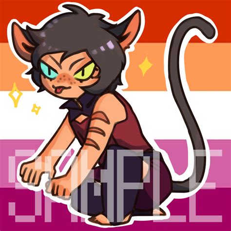 Lesbian Catgirl Weasyl