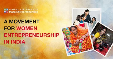 A Movement For Women Entrepreneurship In India Global Alliance For