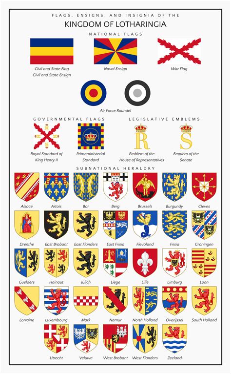 Emblems Of The Kingdom Of Lotharingia By Houseofhesse On Deviantart