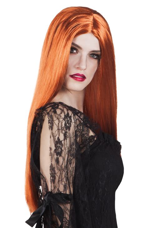 Long Witch Wig Ladies Fancy Dress Halloween Witches Womens Adult