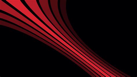 Shadow Stripes Shape Black Red Wallpaper Background 4k