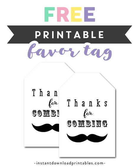 A baby shower is a chance for you to invite loved ones to become part of your baby's life, after all. Free Printable Baby Shower Birthday Little Man Mustache ...