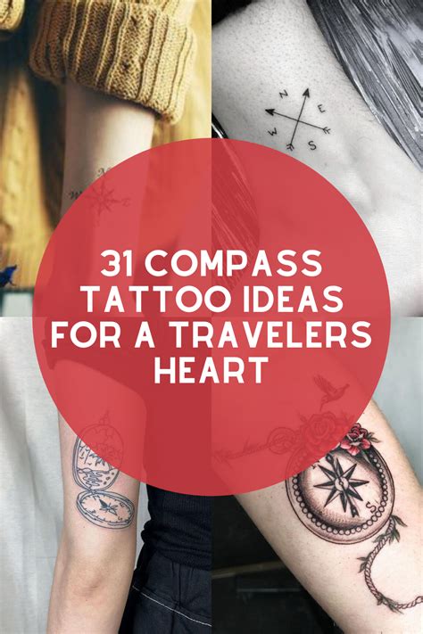 31 Compass Tattoo Ideas For A Travelers Heart Tattoo Glee