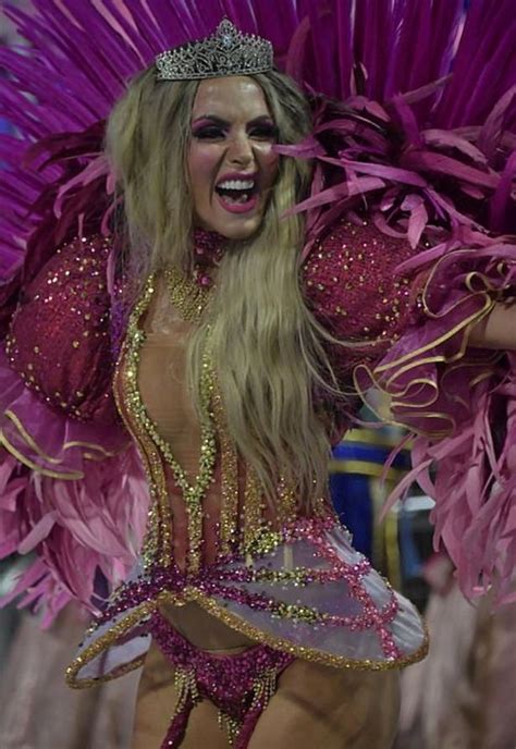 Topless Rio Carnival Dancers Dazzle In Skimpy Outfits For Raunchy