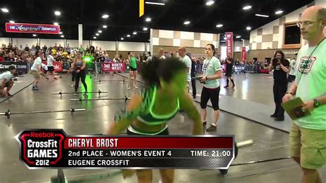 Crossfit Games Regionals 2012 Event Summary North West Womens