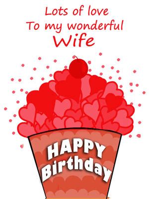 Free Printable Birthday Wife Cards Create And Print Free Printable
