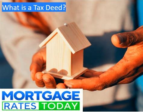 Tax Deed Mortgage Rates