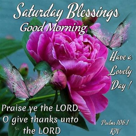 Saturday Blessings Good Morning Religious Quote Pictures