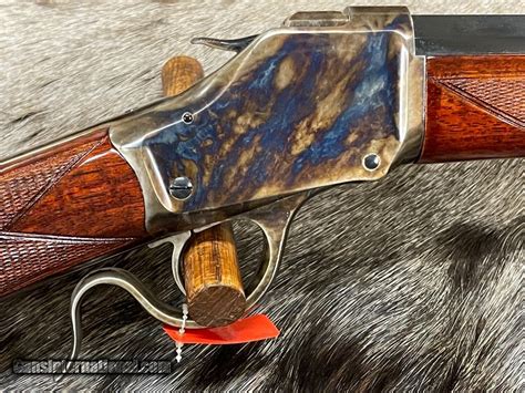 New 1885 Winchester High Wall 45 120 Rifle By Uberti Taylors 8007
