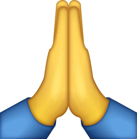 Praying Hands Christian Prayer Emoji Religion Pray Emoji Png Download