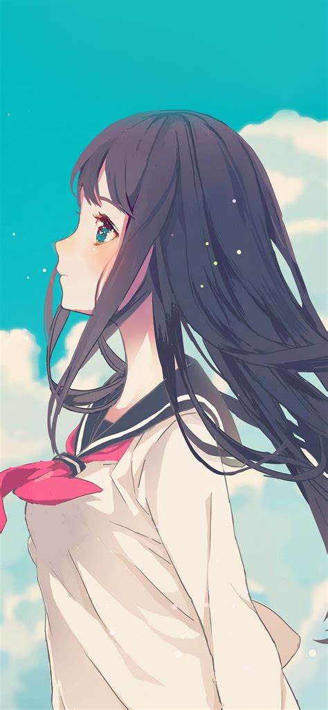 Anime Cute Girl Wallpaper Iphone 1125x2436 Download Hd Wallpaper Wallpapertip