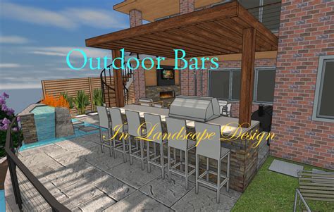 Outdoor Bars Paradise Restored Landscaping