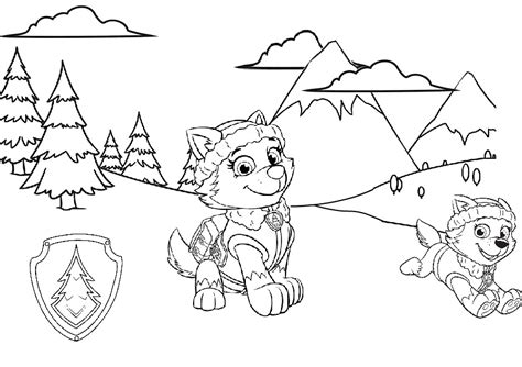 Paw Patrol Printable Coloring Pages For Kids 2020