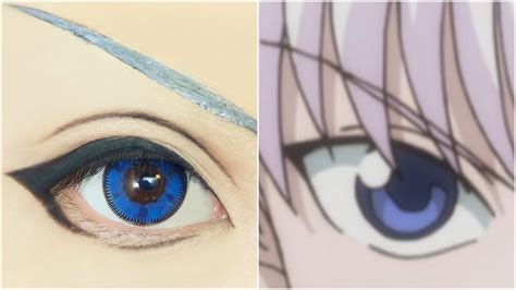 Killua Zoldyck From Hunter X Hunter Tutorial Anime Eye Makeup 245
