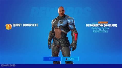 How To Get The Foundation No Helmet Style Free In Fortnite Unlocked