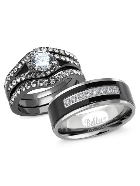 Wedding Rings Sets For Her Beautiful Matching Wedding Bands With