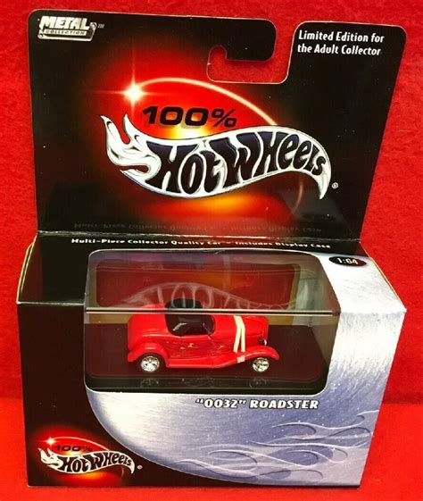 164 Hot Wheels 100 0032 Roadster Red Ebay