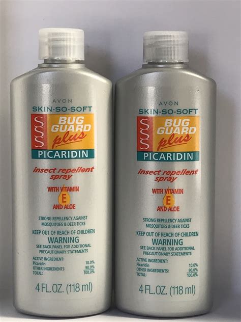 Avon Skin So Soft Bug Guard Plus Picaridin Insect Repellent Spray With