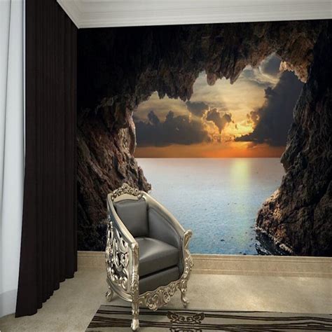 Modern 3d Stereoscopic Photo Wallpaper Living Room Bedroom Tv