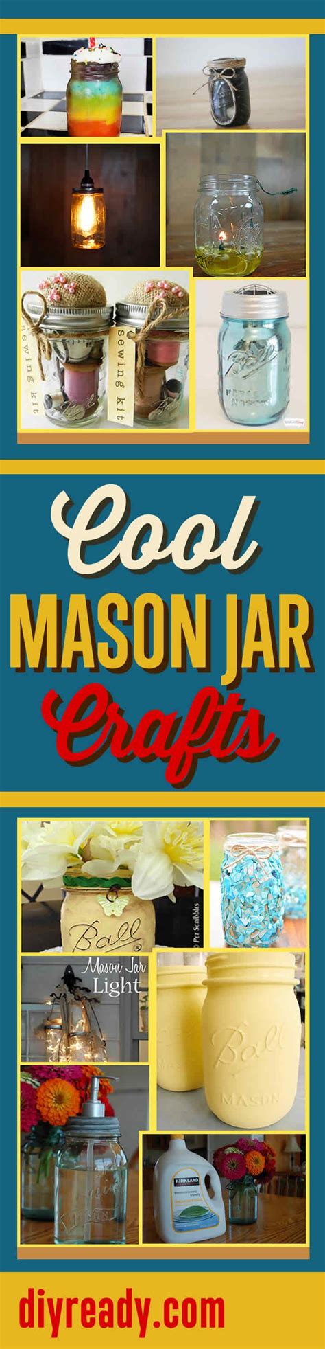 32 Cool Mason Jar Crafts You Can Do At Home 2nd Edition Diy