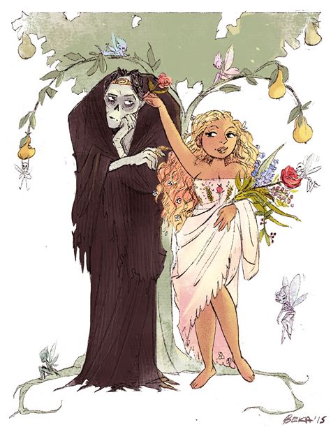 Persephone And Hades Persephone Art Fictional Disease Art Hades And