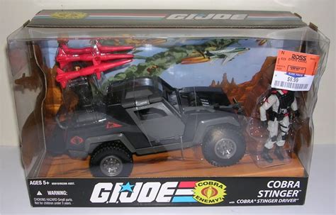 Gi Joe 25th Anniversary Cobra Stinger With Driver By Hasbro