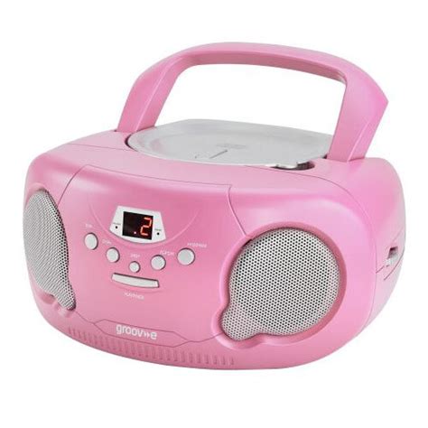 Buy Groov E Boombox Portable Cd Player With Radio And Headphone Jack