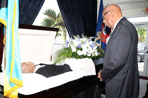 The Governor General Pays Respects At The Lie In State Of Late Pastor