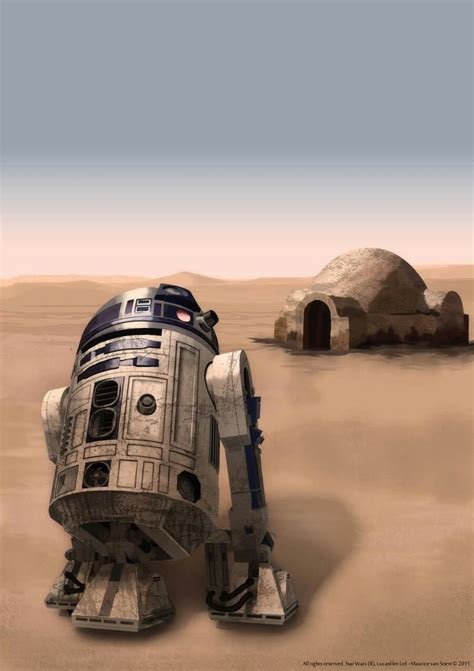 R2 On Tatooine Star Wars Film Star Wars Art Star Trek Superman