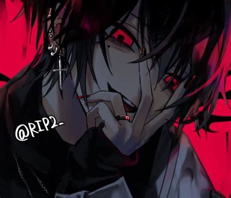 Pin By Vương Từ Dương On Beautiful Kawaii In 2020 Yandere Anime Dark Anime Guys Evil Anime