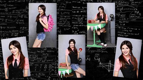 Victoria Justice Schoolgirl Wallpaper By Devilfish89 On Deviantart