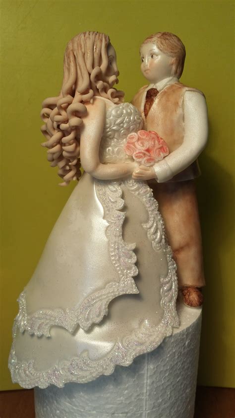 Bride And Groom Cake Topper