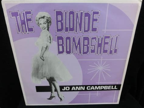 ジョー・アン・キャンベルsweden廃盤★jo Ann Campbell 『the Blonde Bombshell』 Modern